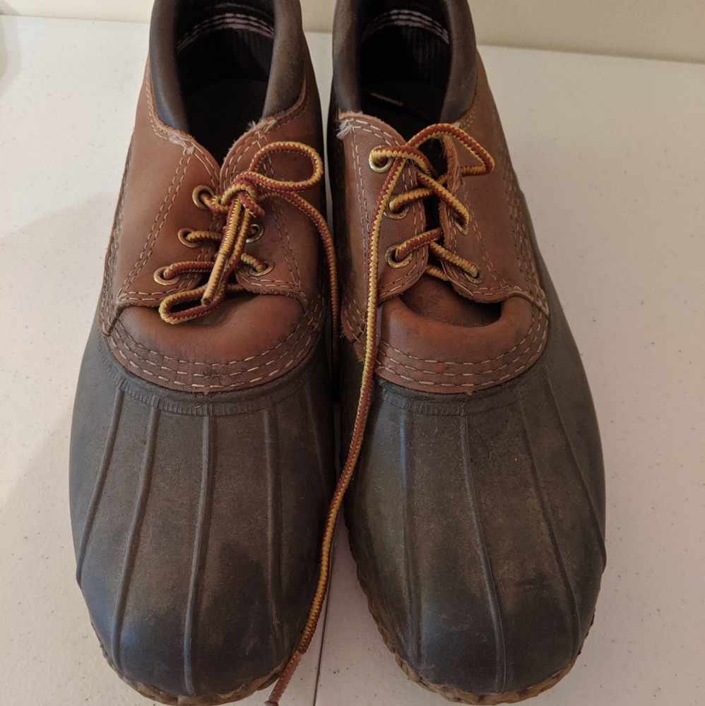 LL Bean duck boots